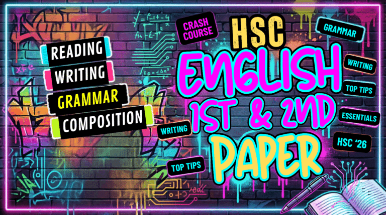 HSC ইংরেজি ১ম পত্র ও ২য় পত্র